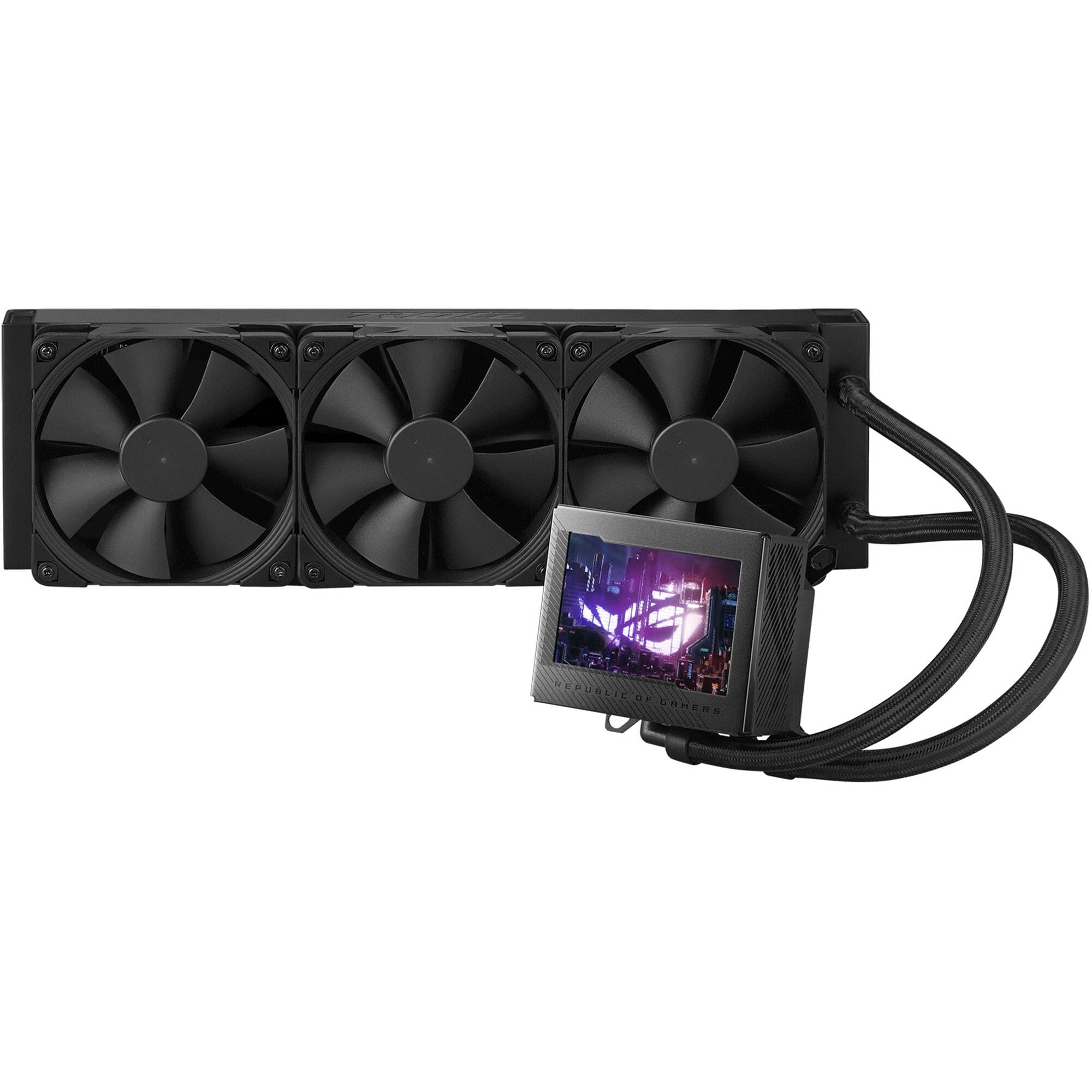 ROG RYUJIN III 360 ASUS 360 mm AIO Liquid Cooler | Gaming, RGB, LCD