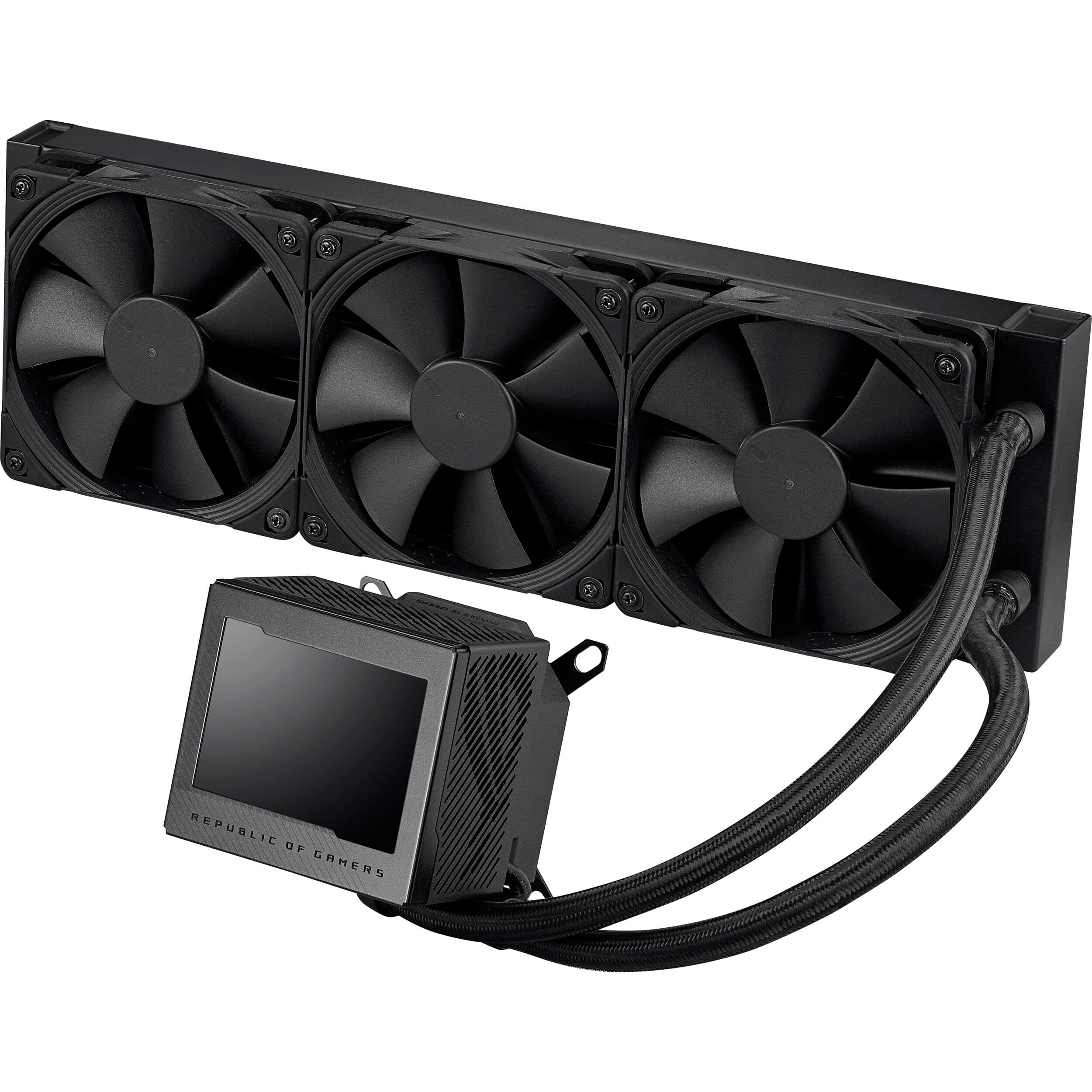 ASUS ROG RYUJIN III 360 360 mm all-in-one liquid CPU cooler for high-performance desktops