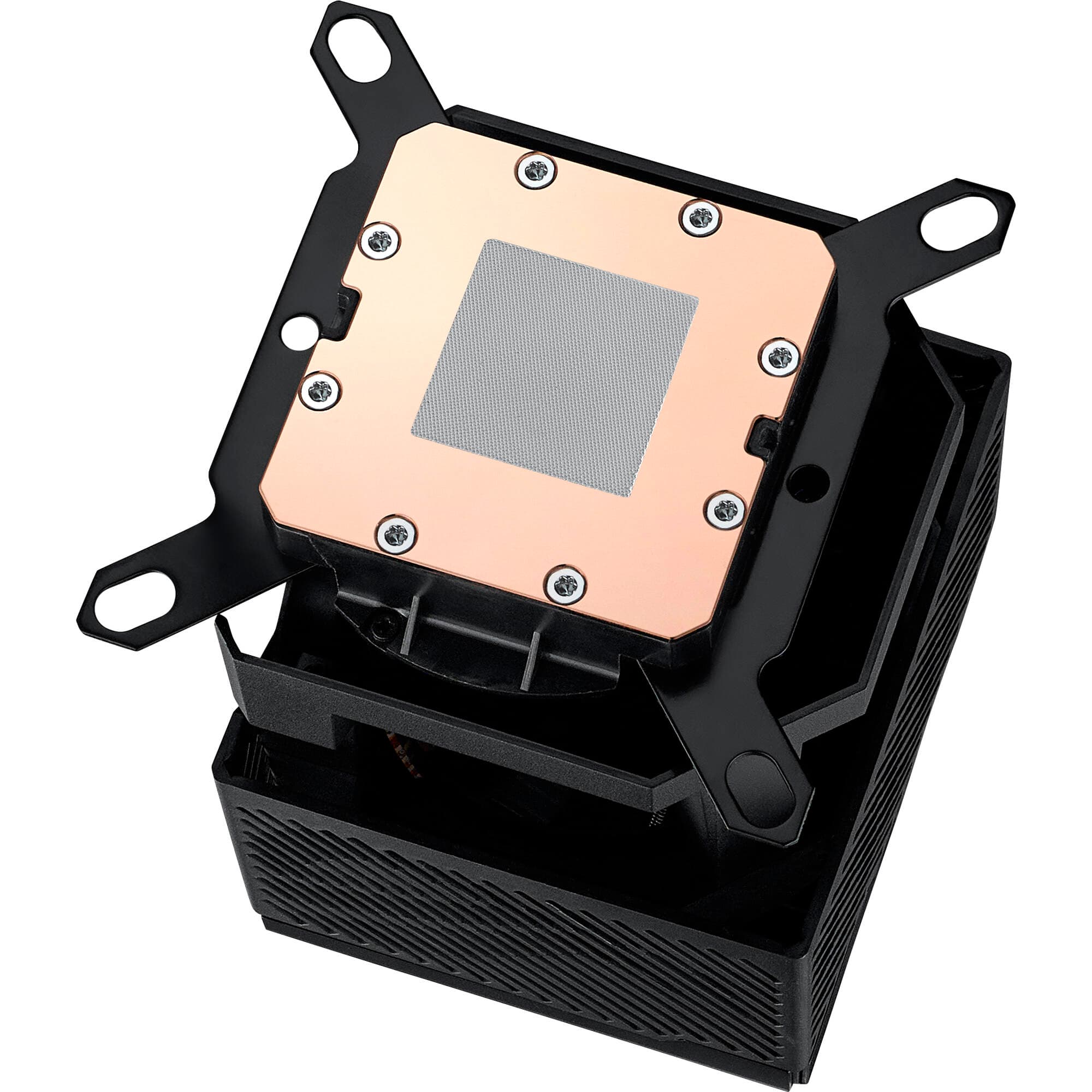 ASUS ROG RYUJIN III WB CPU water block with 3.5-inch LCD and black finish