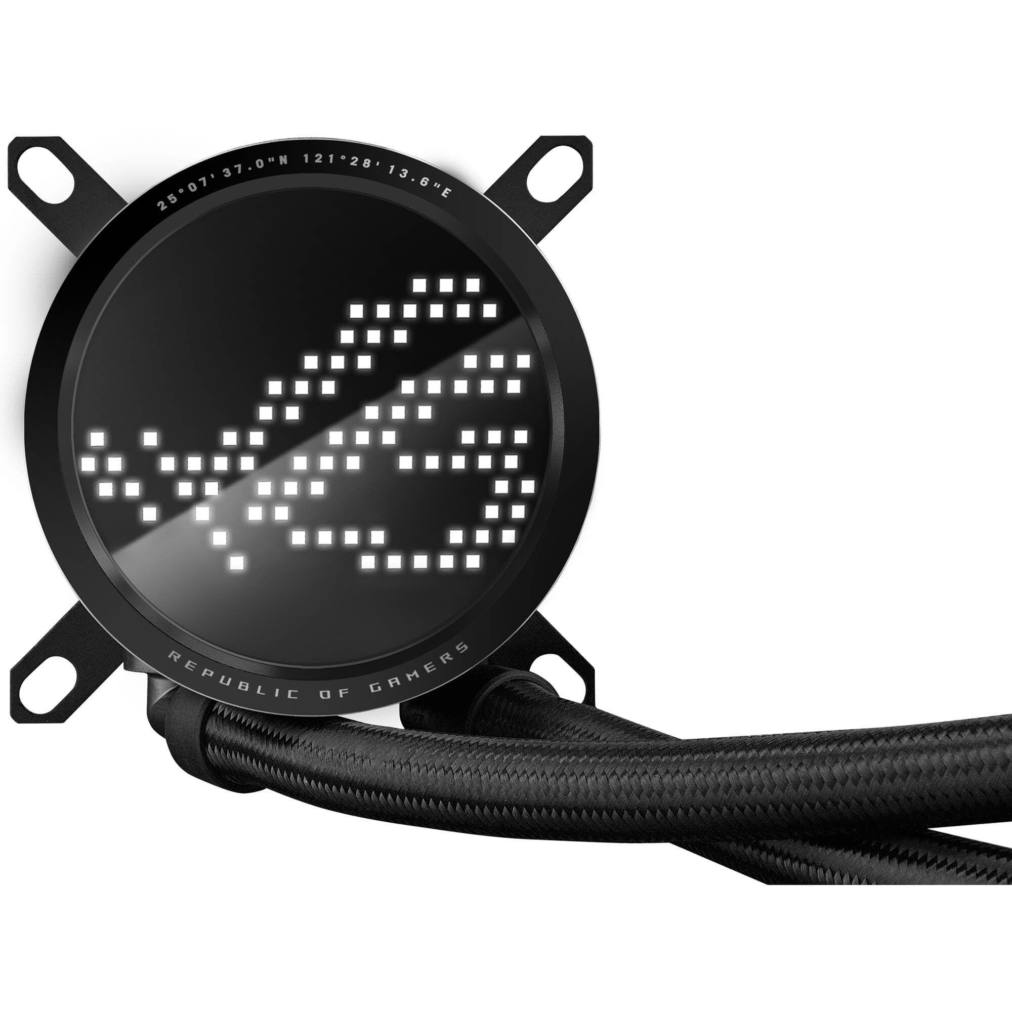 ASUS ROG Ryuo III 240 ARGB 240 mm AIO CPU cooler with LCD pump display