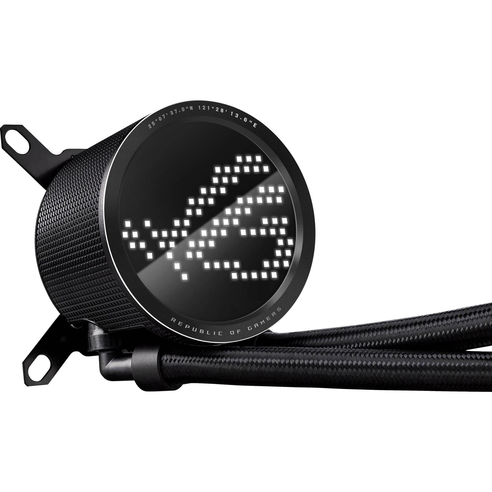 ASUS ROG Ryuo III 360 ARGB AIO CPU cooler with 360 mm radiator and LCD pump display