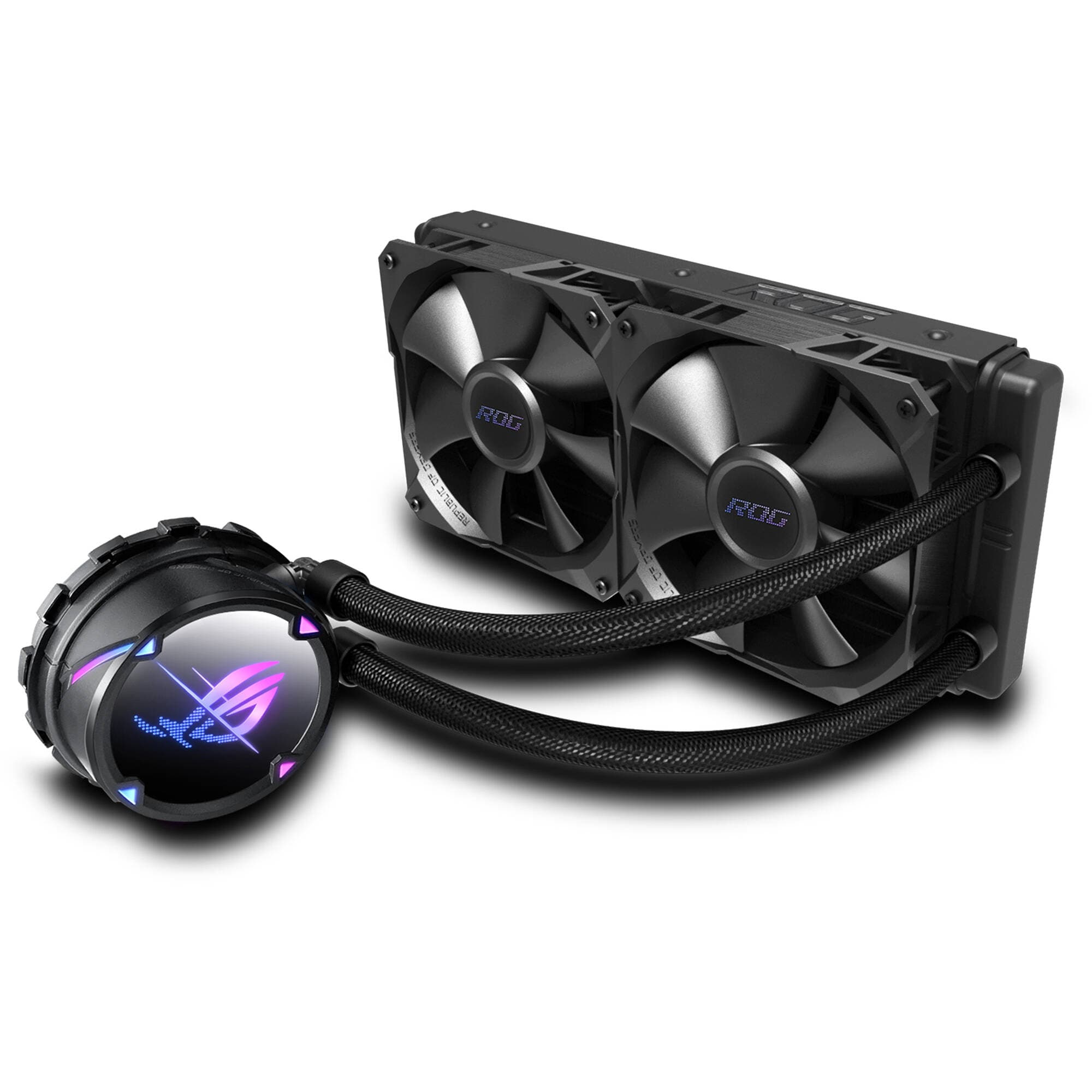 Asus - Components Asus Rog Strix Lc II 240 Argb Whi 240mm Radiator Intel Lga1700