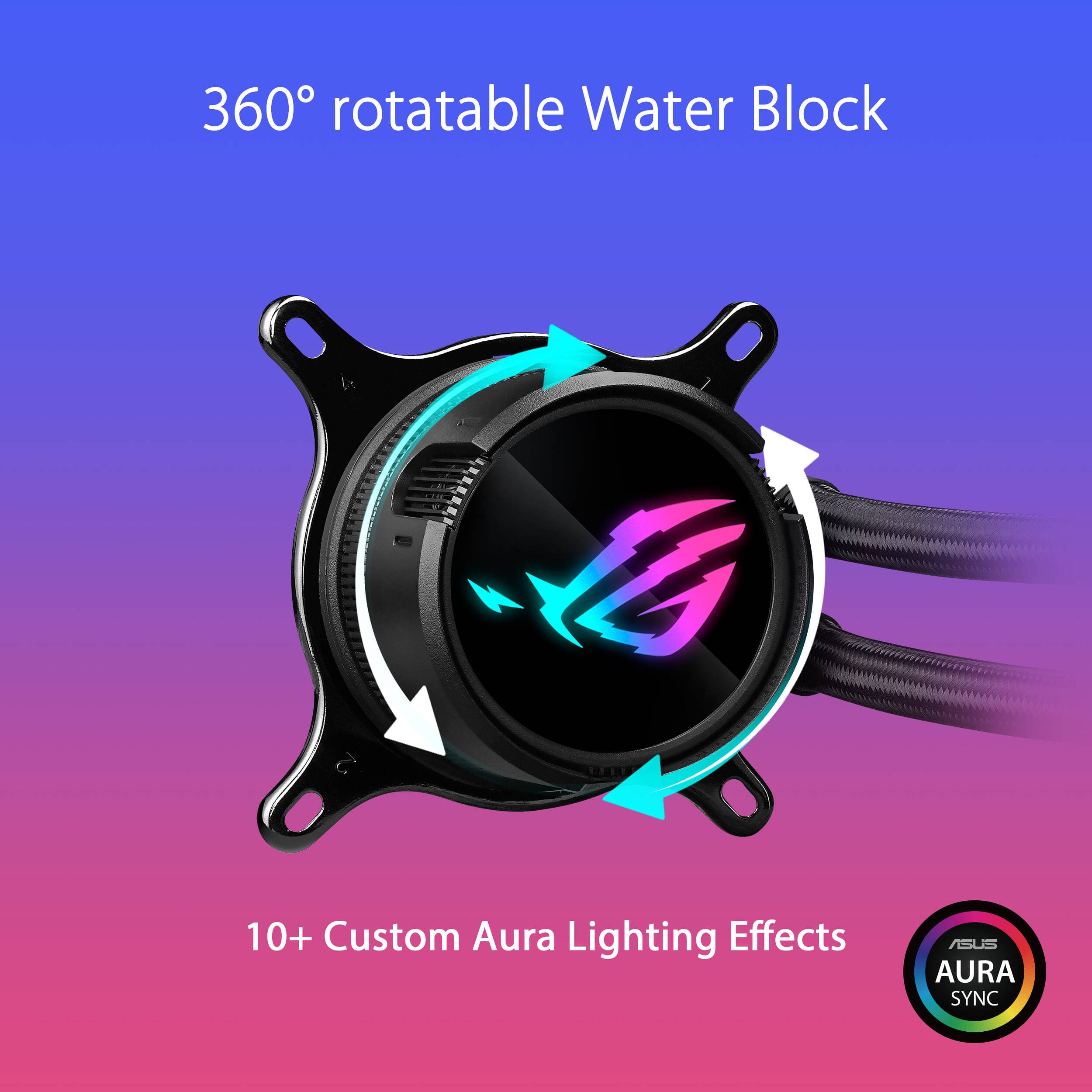 ASUS ROG STRIX LC III 360 360 mm liquid CPU cooler for high-performance desktop cooling