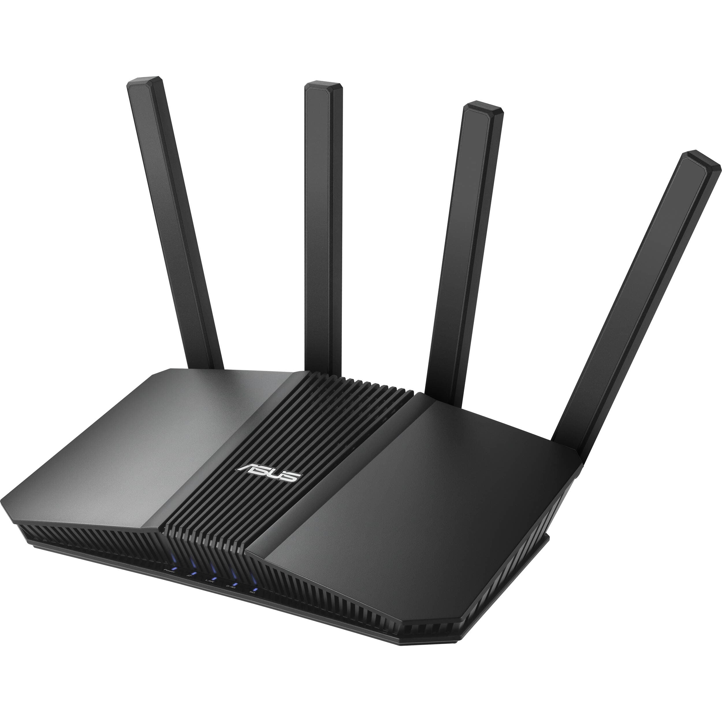 ASUS RT-BE58U Wi-Fi 7 router with 2.5G WAN/LAN port and four 1G ports