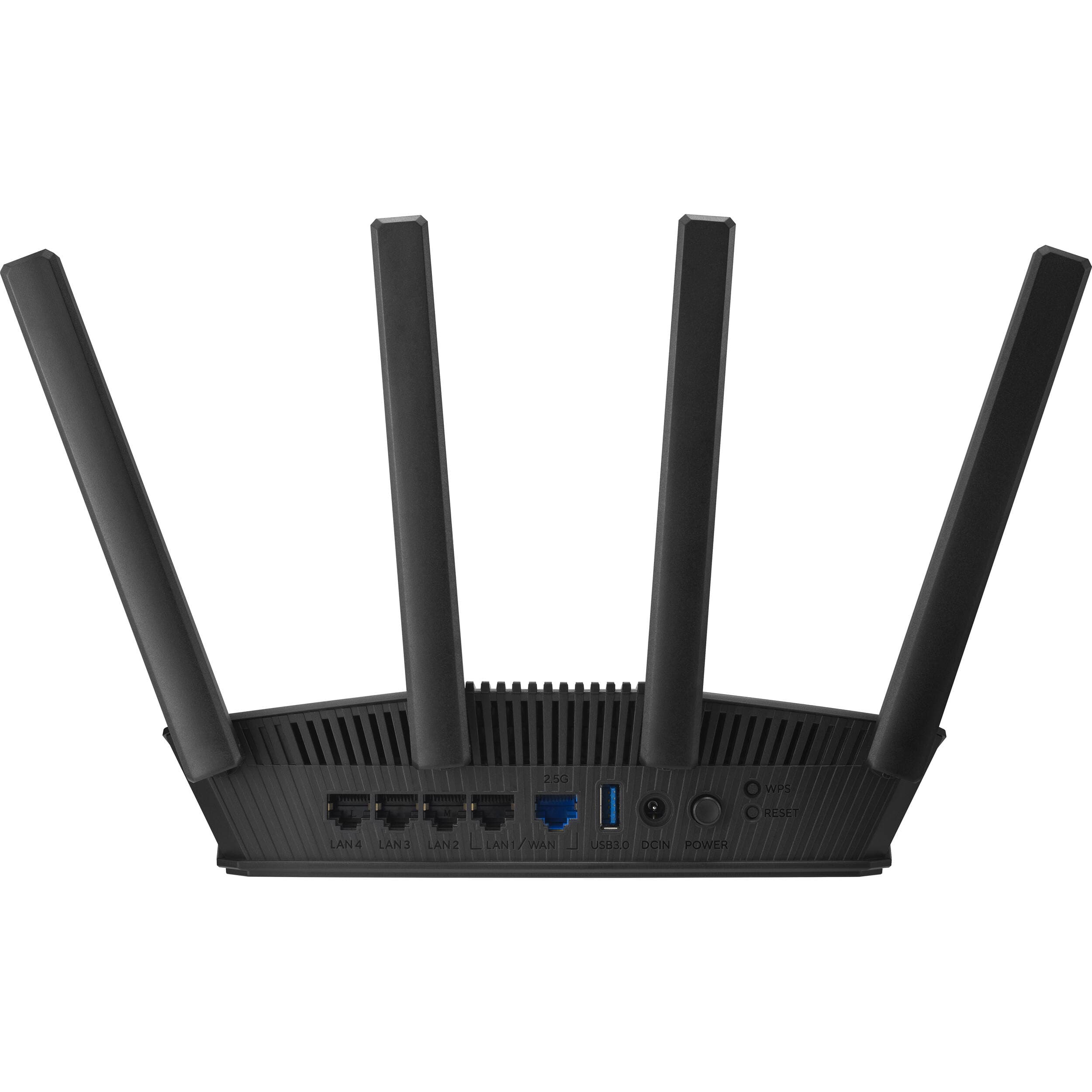 ASUS RT-BE58U Wi-Fi 7 router with 2.5G WAN/LAN port and four 1G ports