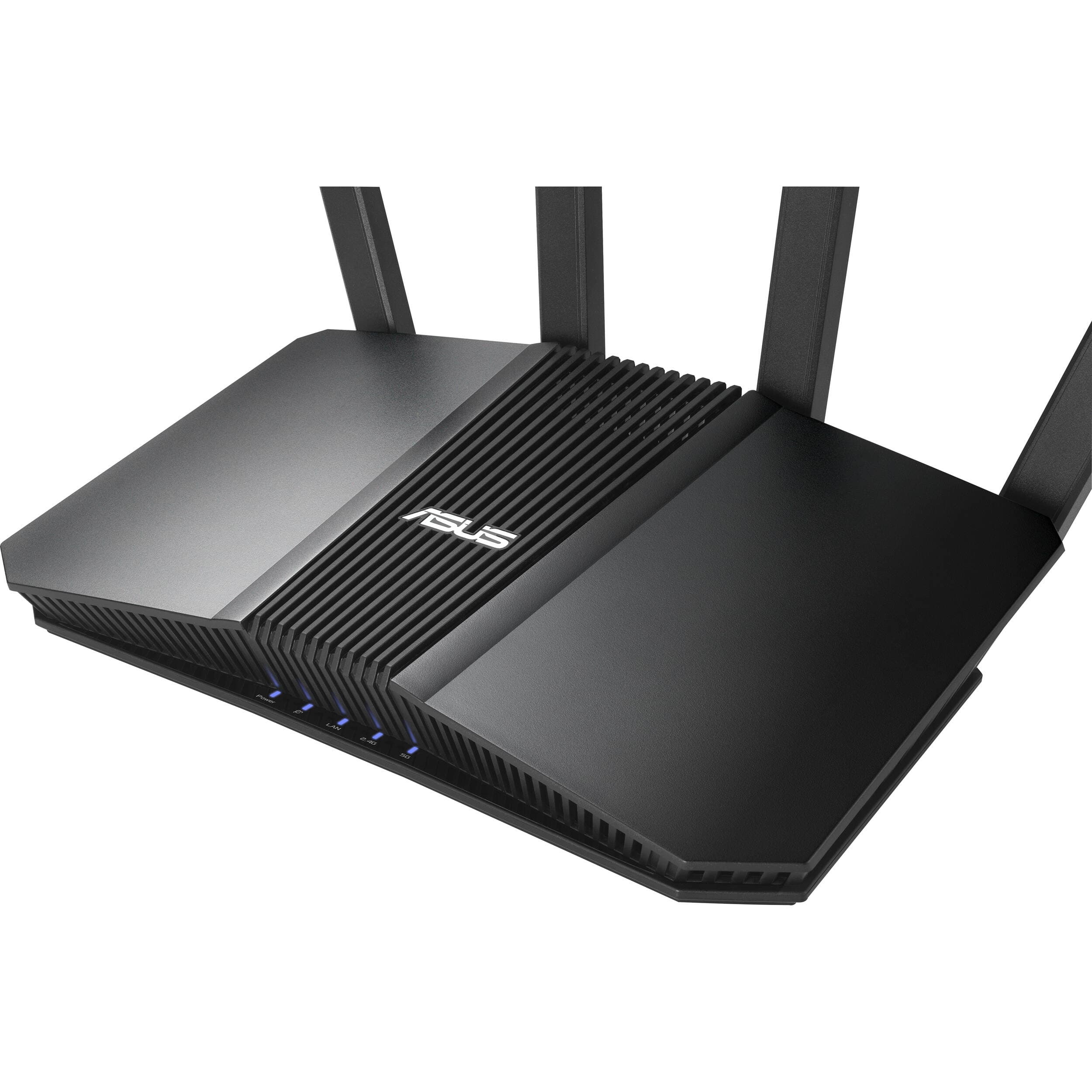 ASUS RT-BE58U Wi-Fi 7 router with 2.5G WAN/LAN port and four 1G ports