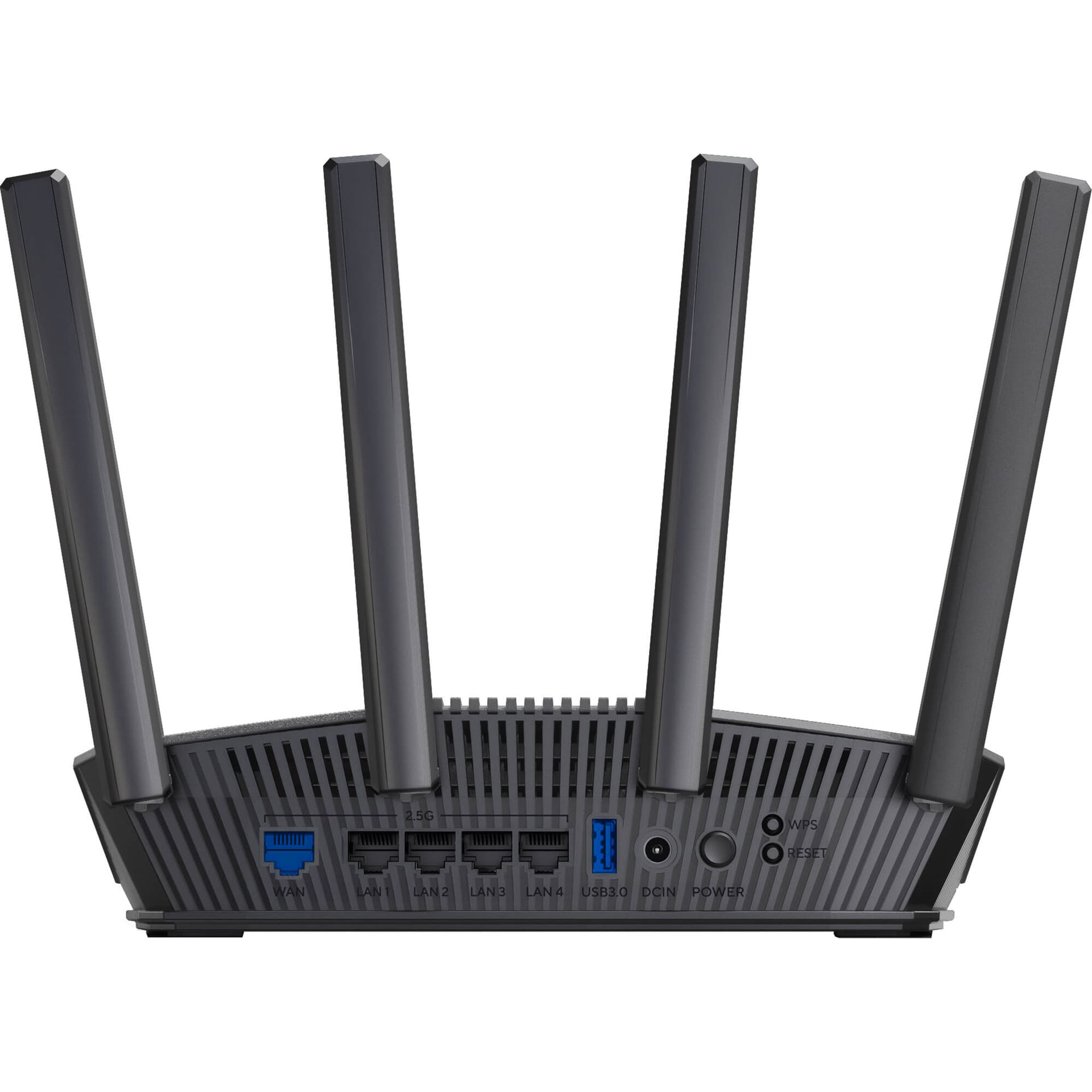 ASUS RT-BE82U dual-band Wi-Fi 7 router with five 2.5GbE ports and AiMesh support