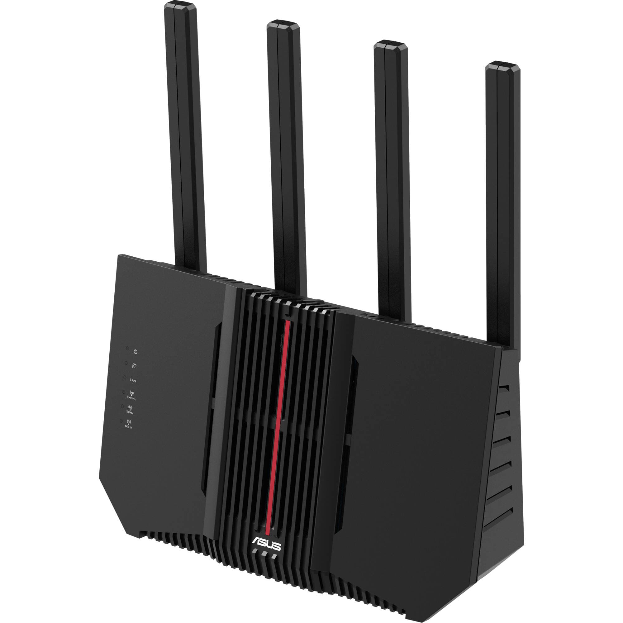 ASUS RT-BE92U WiFi 7 tri-band router with AiMesh, VPN features, and Smart Home Master