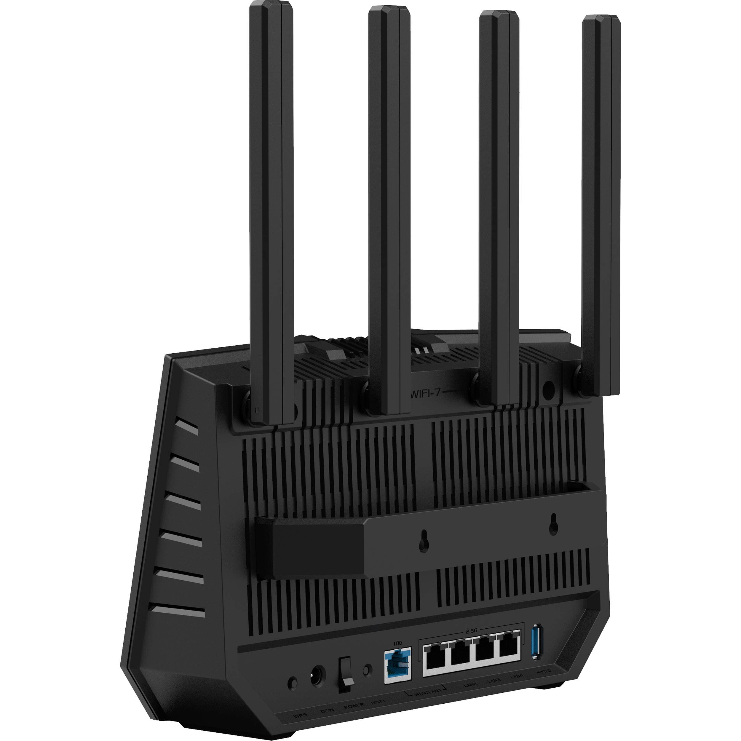 ASUS RT-BE92U WiFi 7 tri-band router with AiMesh, VPN features, and Smart Home Master