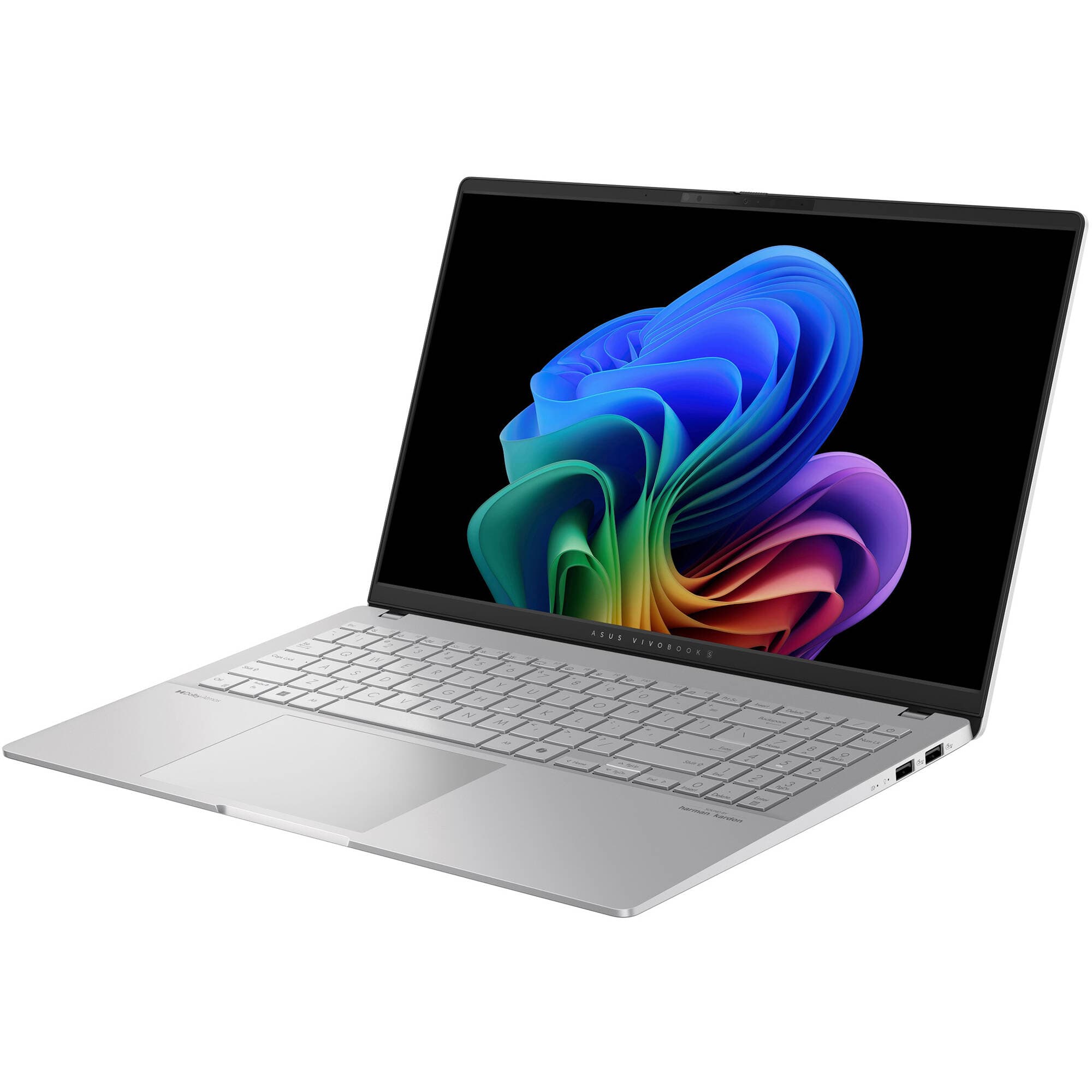 ASUS Vivobook S 15 OLED laptop with Snapdragon X Elite processor, 16GB memory, and 1TB SSD