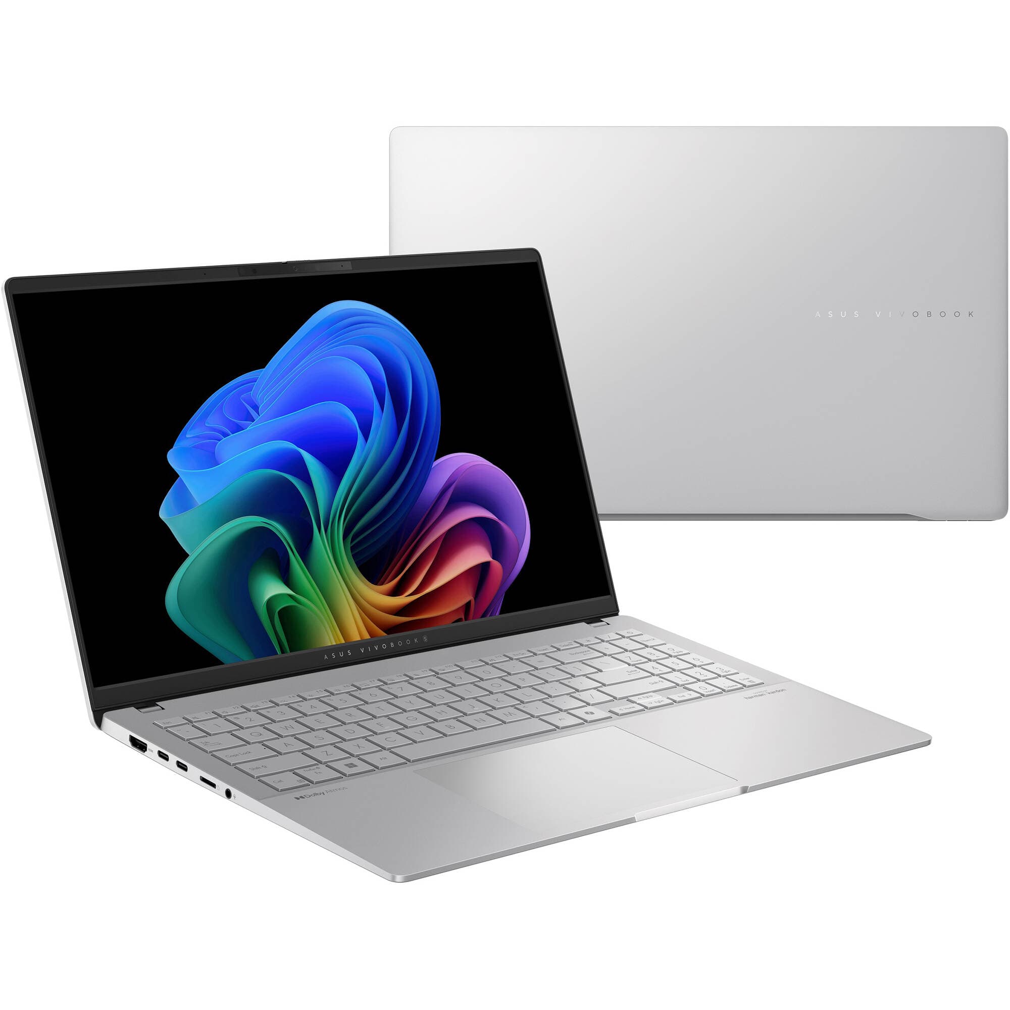 ASUS Vivobook S 15 OLED laptop with Snapdragon X Elite processor, 16GB memory, and 1TB SSD