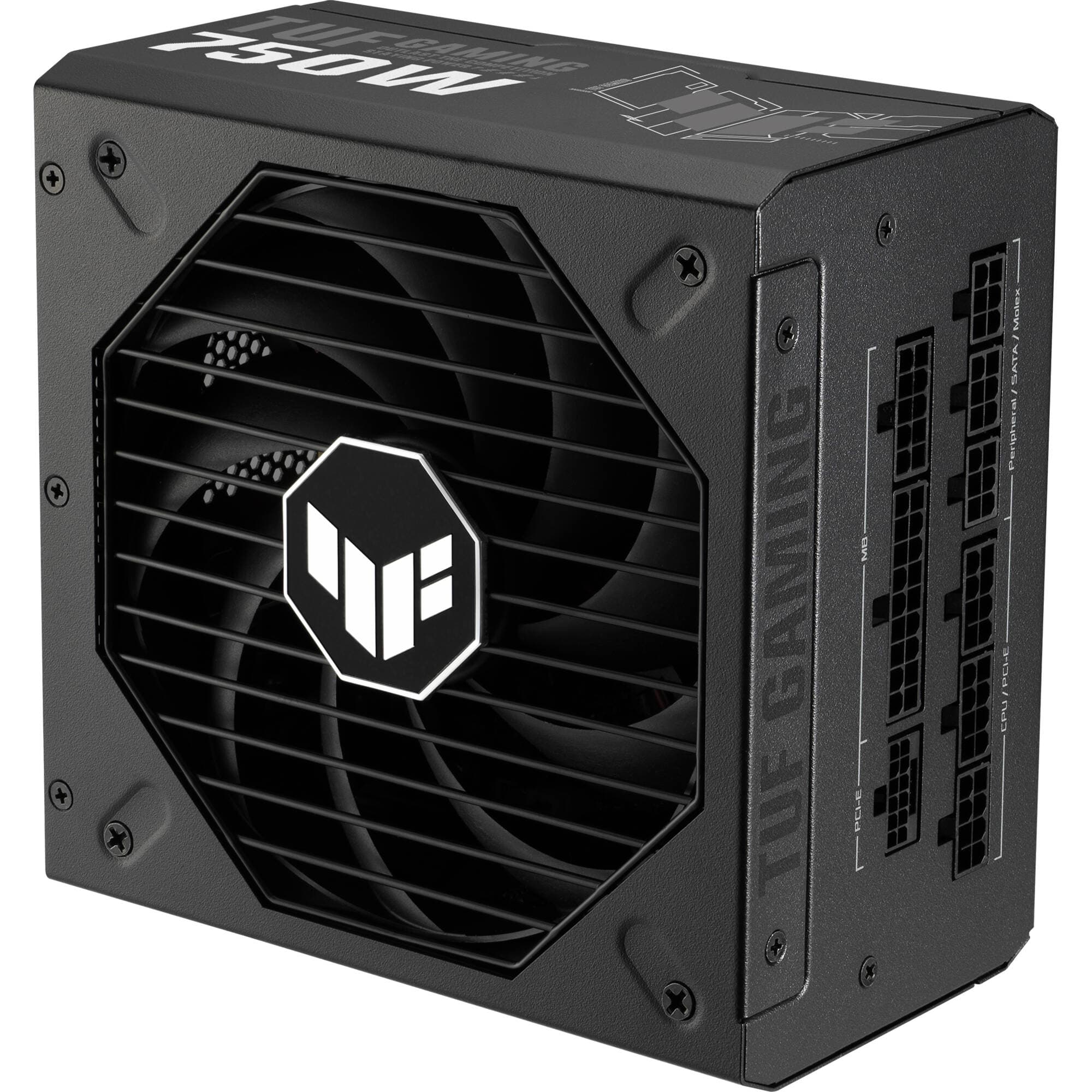 ASUS TUF Gaming 750G 750W ATX power supply with 80 PLUS Gold efficiency for gaming desktops