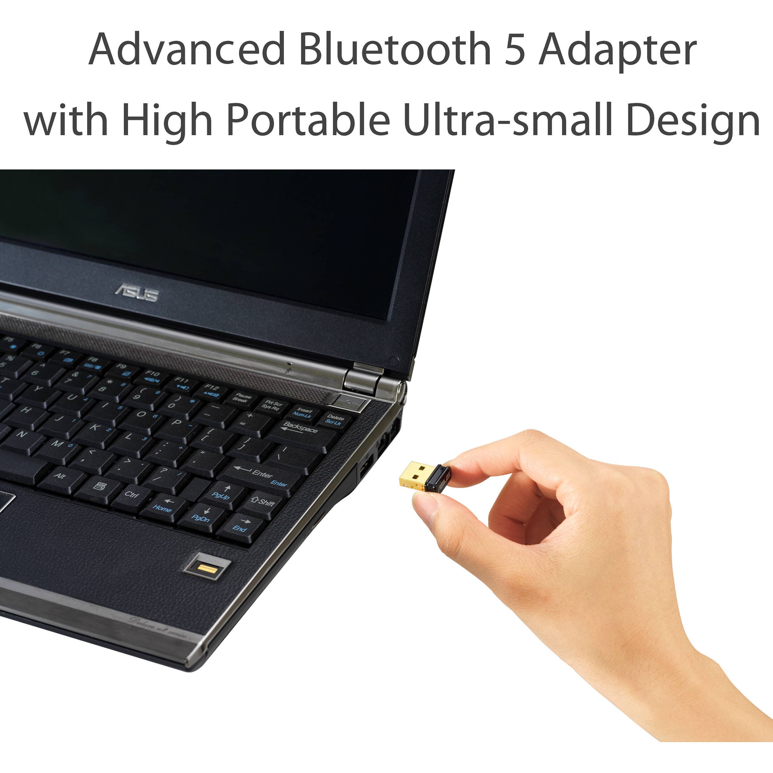 ASUS USB-BT500 Bluetooth 5.0 USB adapter for PC wireless connectivity