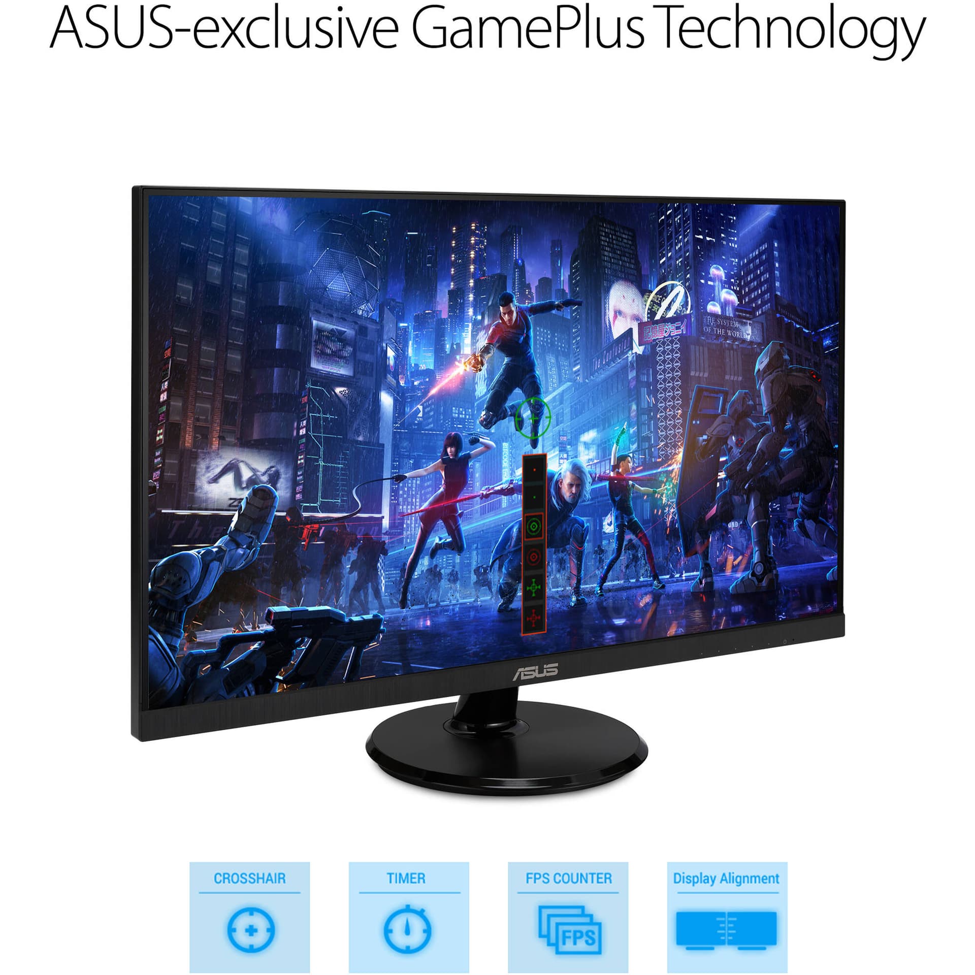 ASUS VA27DQ 27-inch Full HD IPS monitor with frameless design and adjustable tilt stand