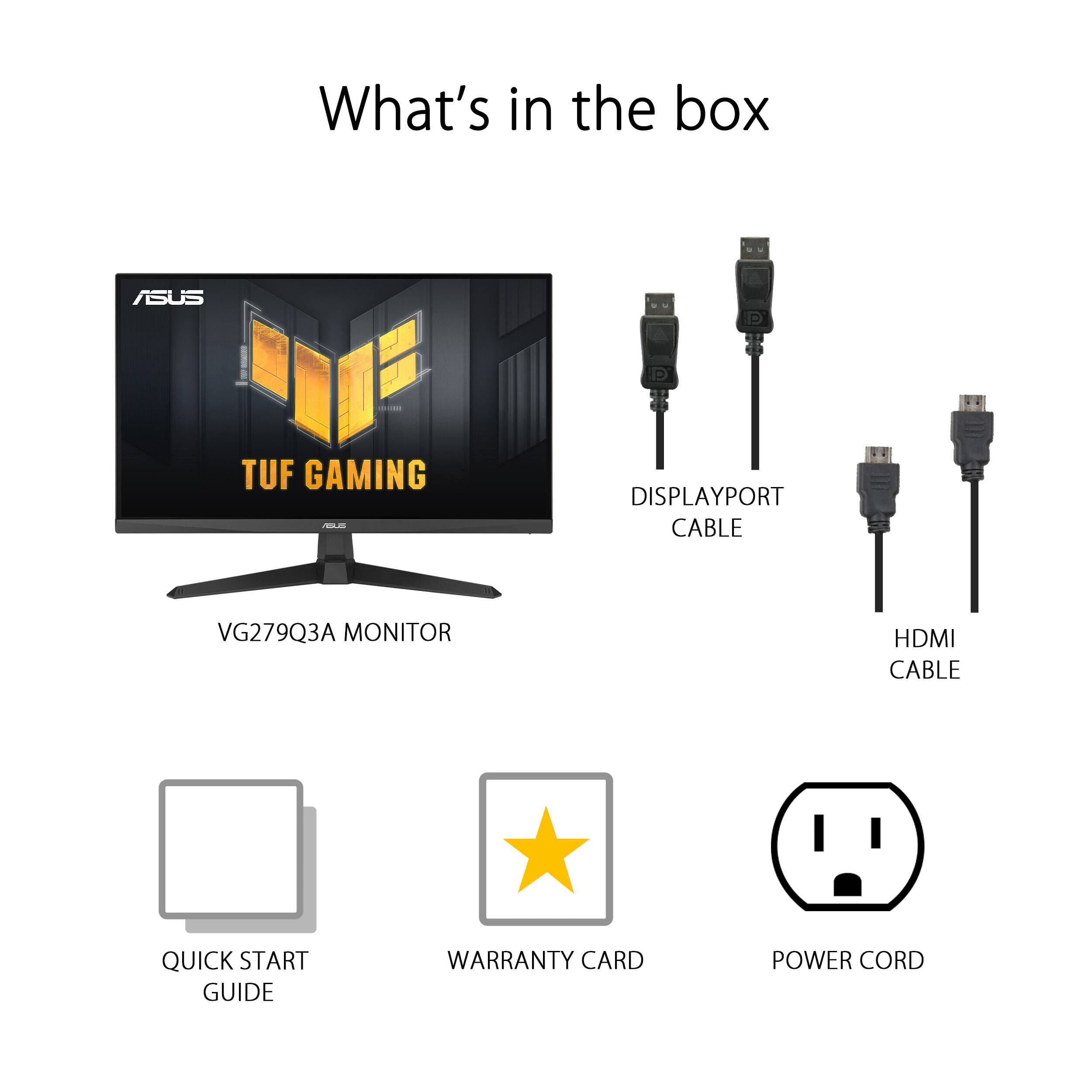 ASUS VG259Q3A 24.5-inch Full HD gaming monitor with Fast IPS panel and slim bezels