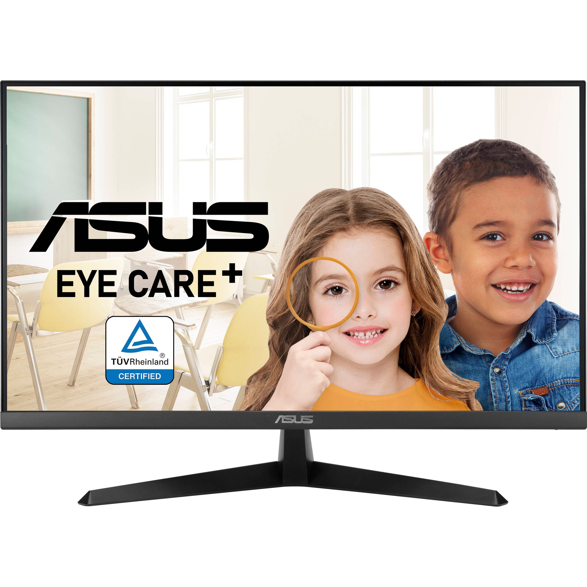 ASUS VY27UQ 27-inch 4K IPS monitor with HDR10, DisplayPort, and Eye Care Plus