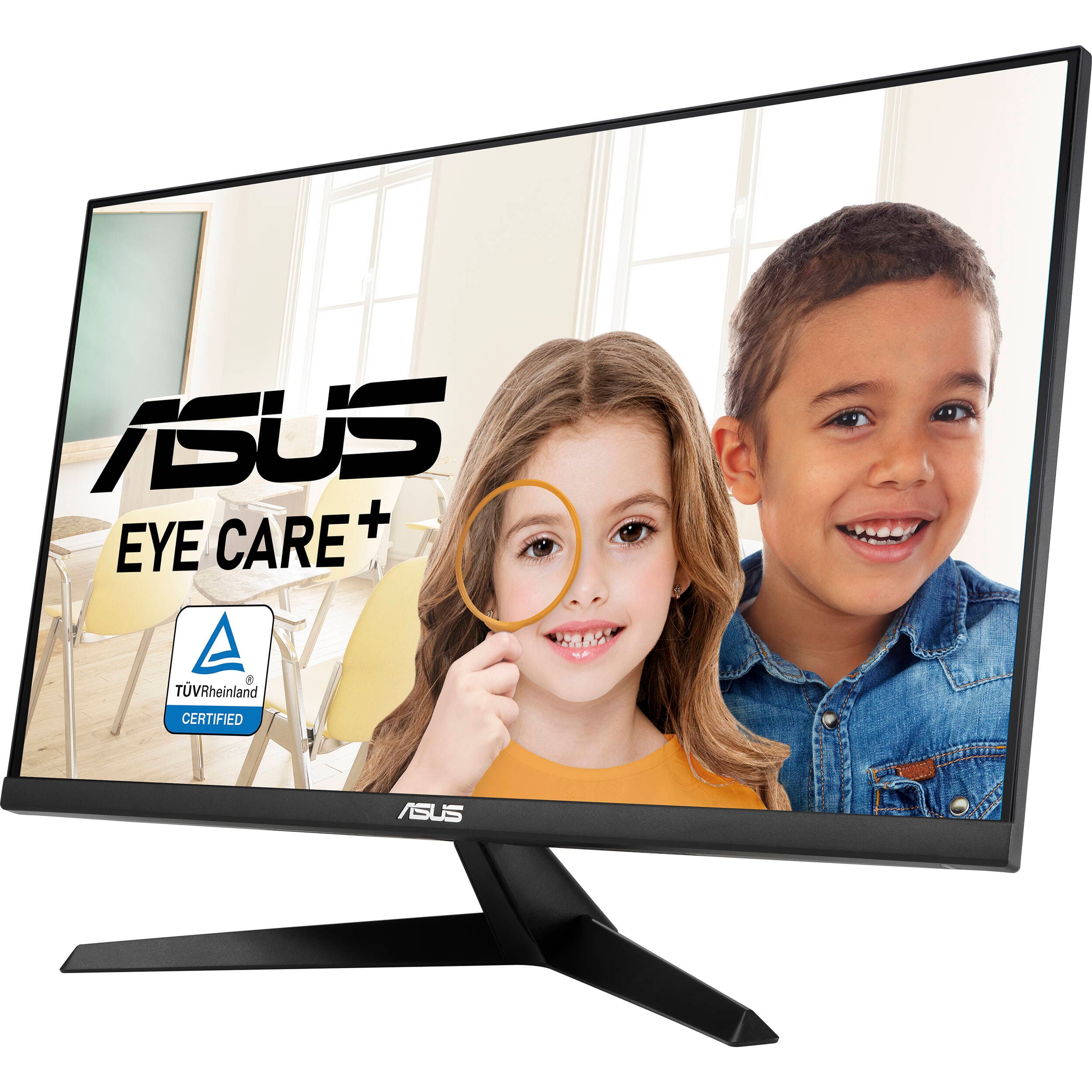 ASUS VY27UQ 27-inch 4K IPS monitor with HDR10, DisplayPort, and Eye Care Plus