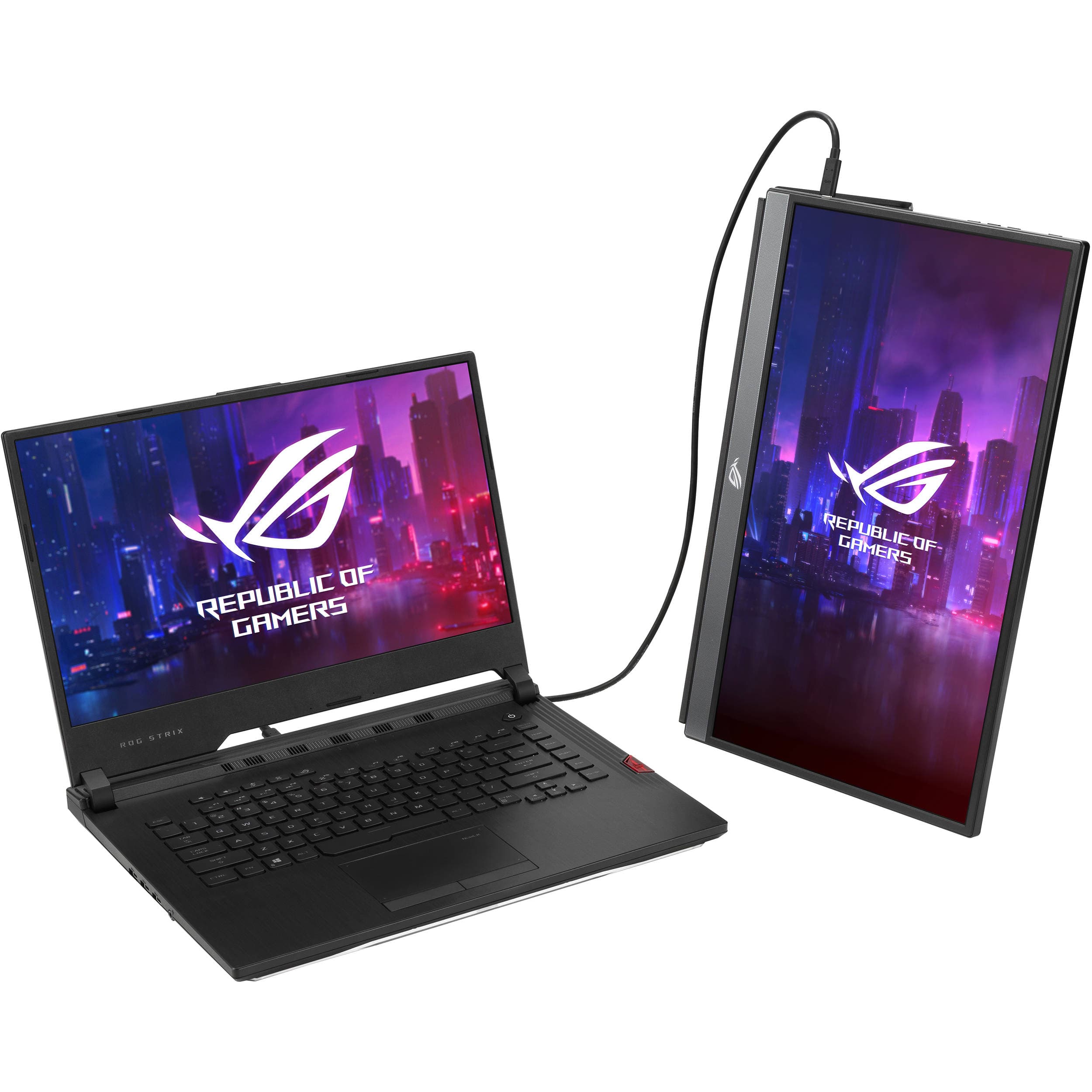 ASUS ROG Strix XG17AHPE 17.3-inch portable gaming monitor with Full HD IPS display