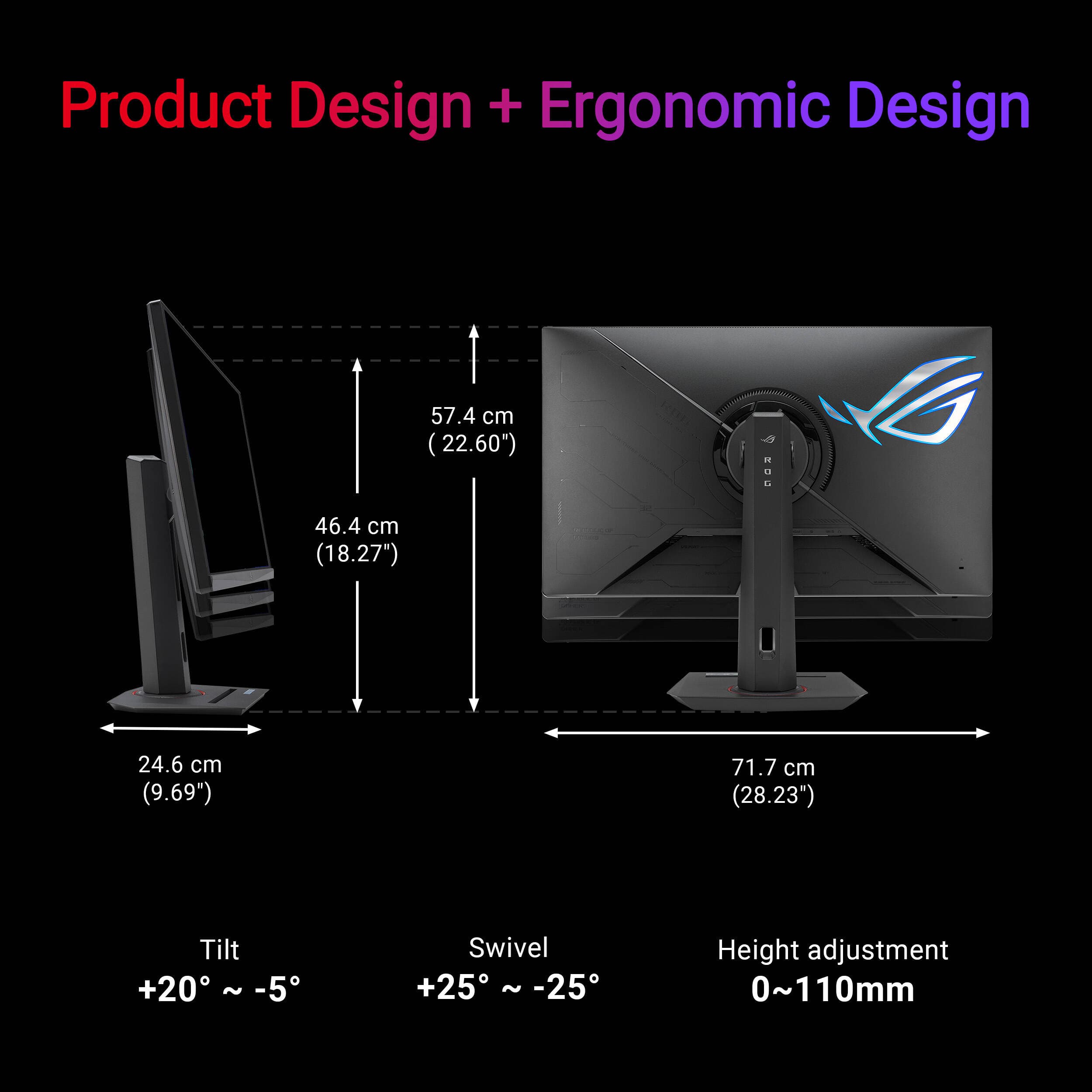 ASUS ROG Strix XG32UCG 32-inch 4K gaming monitor with Fast IPS panel and dual-mode refresh