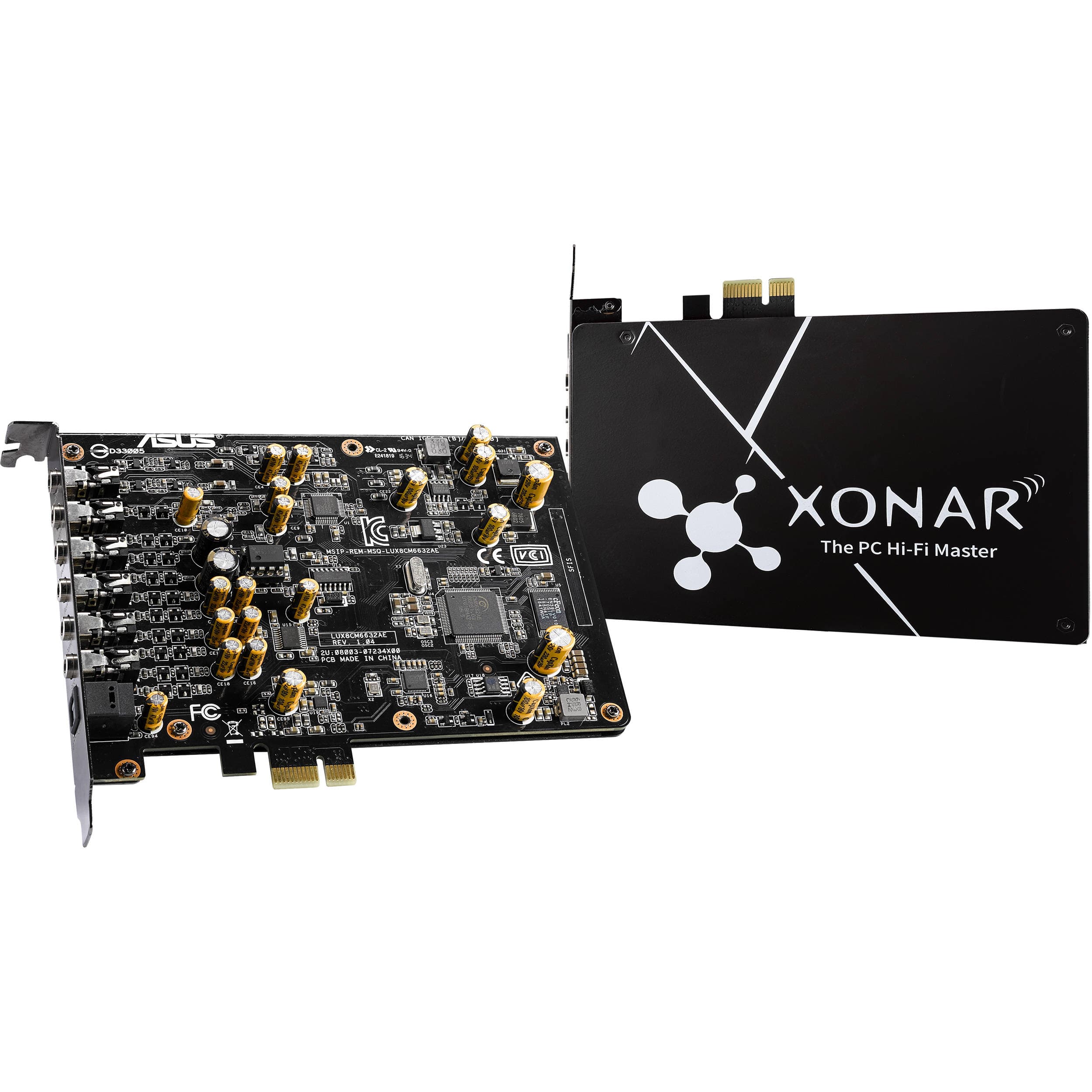 ASUS Xonar AE PCIe sound card for 7.1-channel 192 kHz/24-bit hi-res audio
