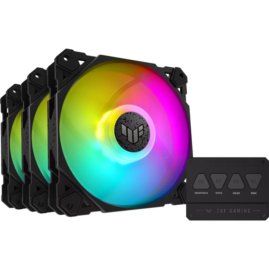 ASUS TUF GAMING TF120 ARGB 3IN1 120 mm Chassis Fan | PC Cooling