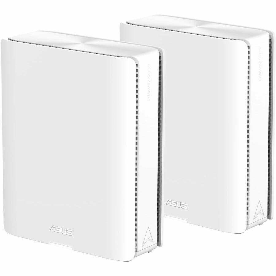 ASUS ZenWiFi BQ16 Pro WiFi 7 Mesh Router 2 Pack | Quad-Band, 10G
