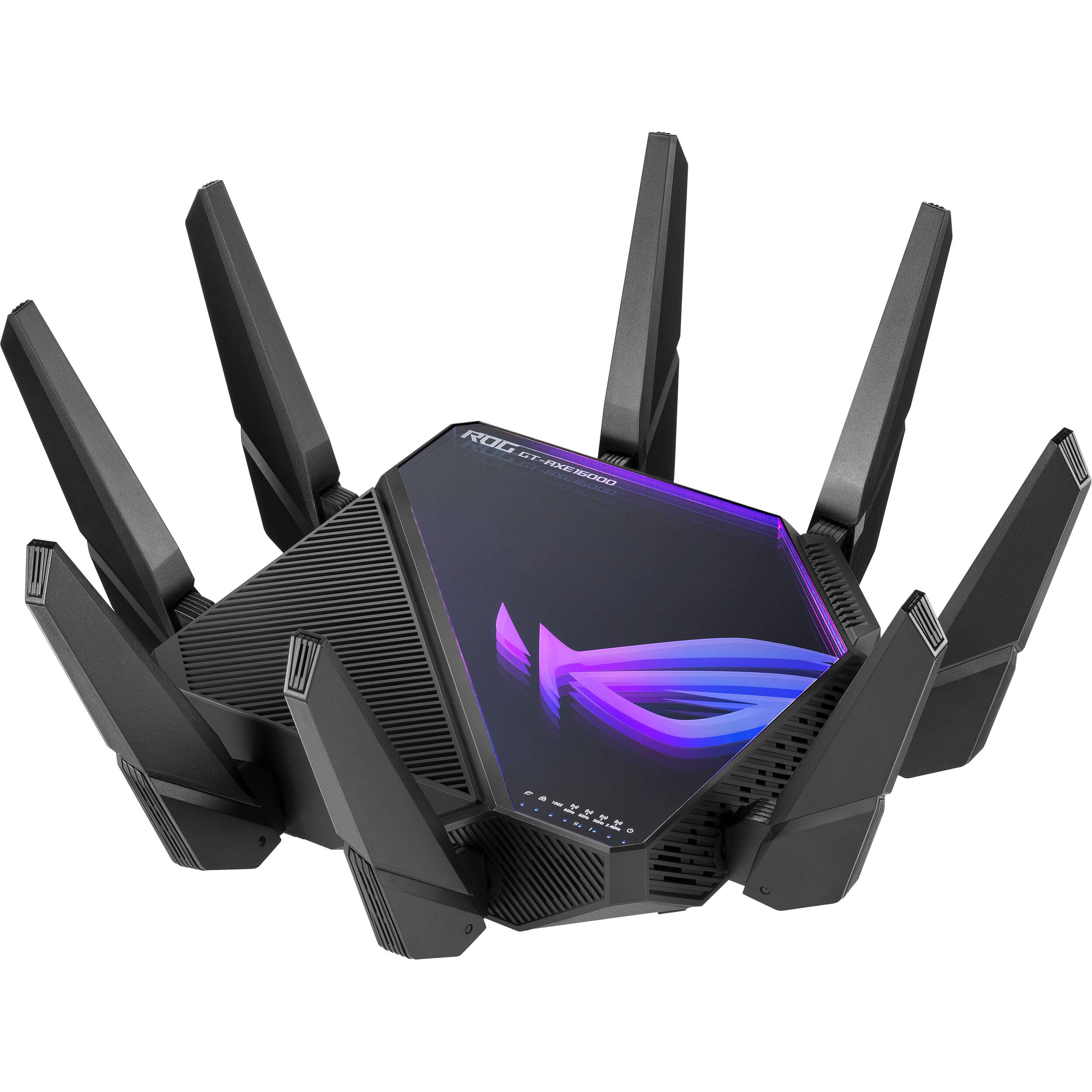 ASUS GT-AXE16000 WiFi 6E Gaming Router, Quad-Band, 16,000 Mbps | Wi-Fi 6E, Gaming