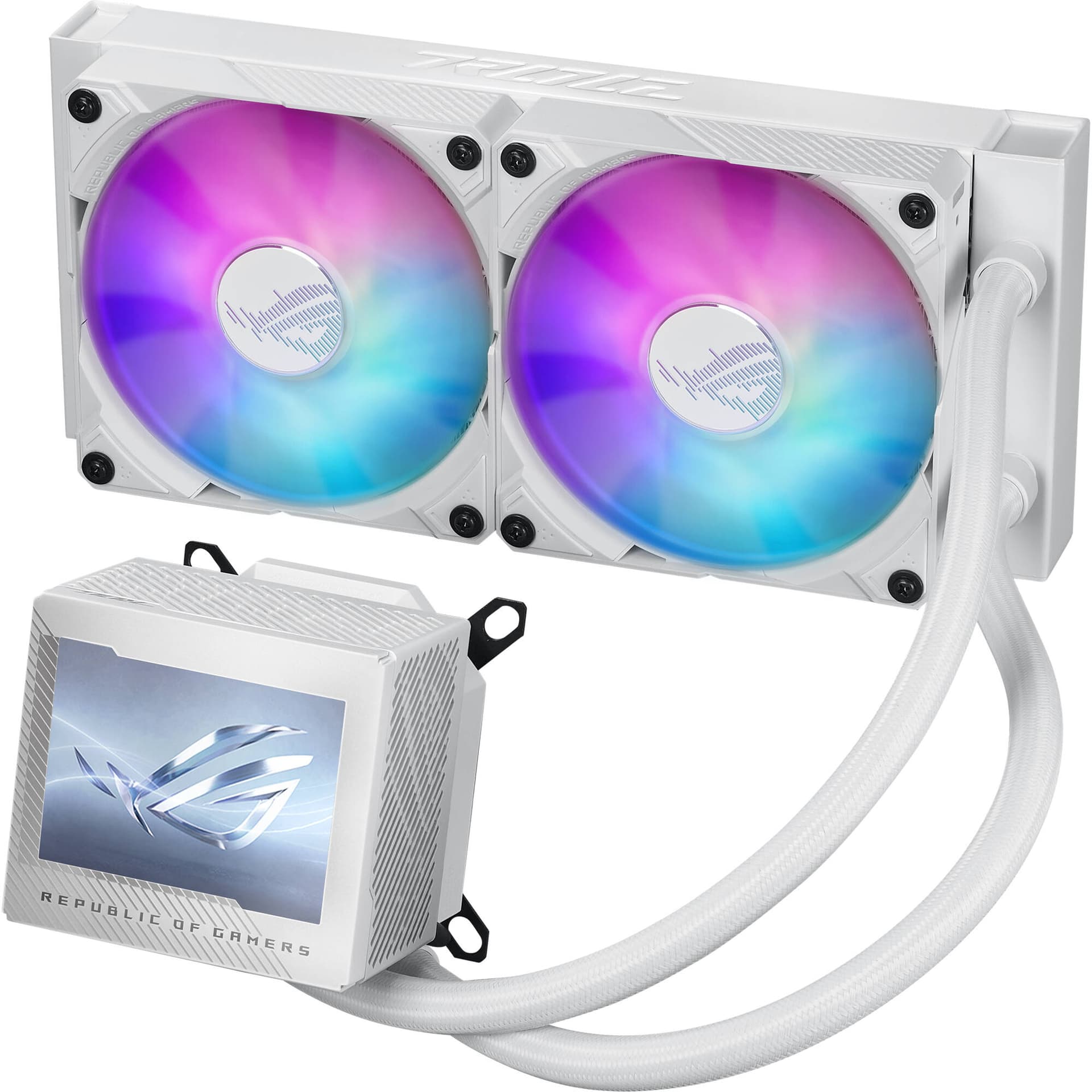 ASUS ROG RYUJIN III 240 ARGB WHT white 240 mm ARGB liquid CPU cooler