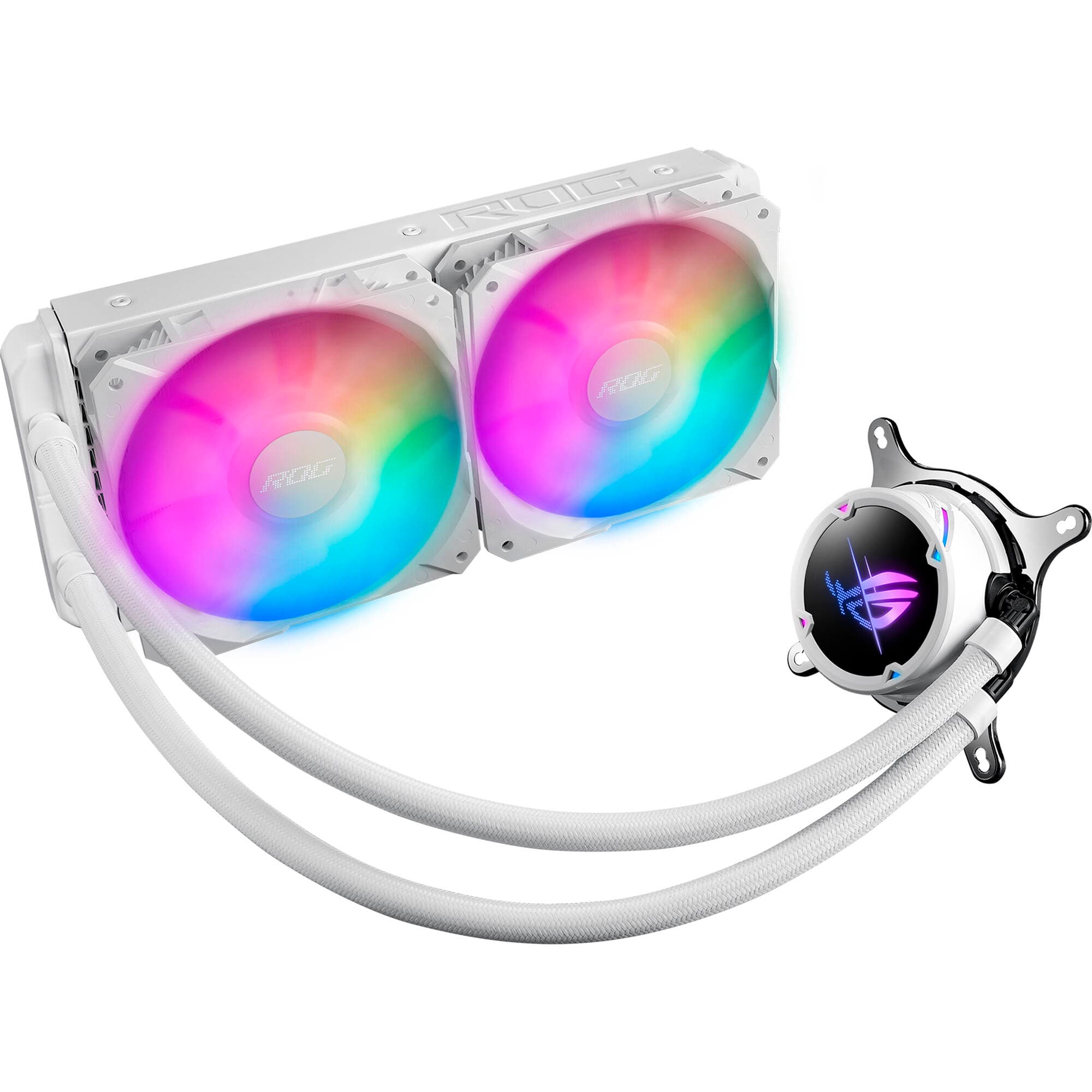 ASUS ROG Strix LC II 240 ARGB WE Liquid Cooler 240 mm | CPU Cooler, ARGB