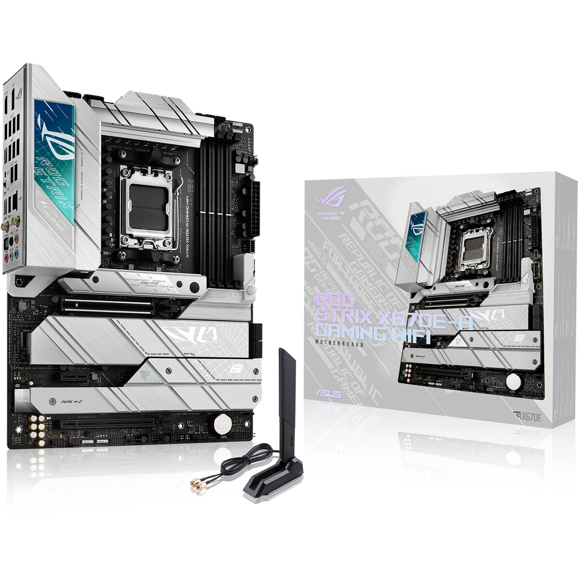 ASUS ROG STRIX X670E-A GAMING WIFI Motherboard | AM5, ATX, WiFi 6E