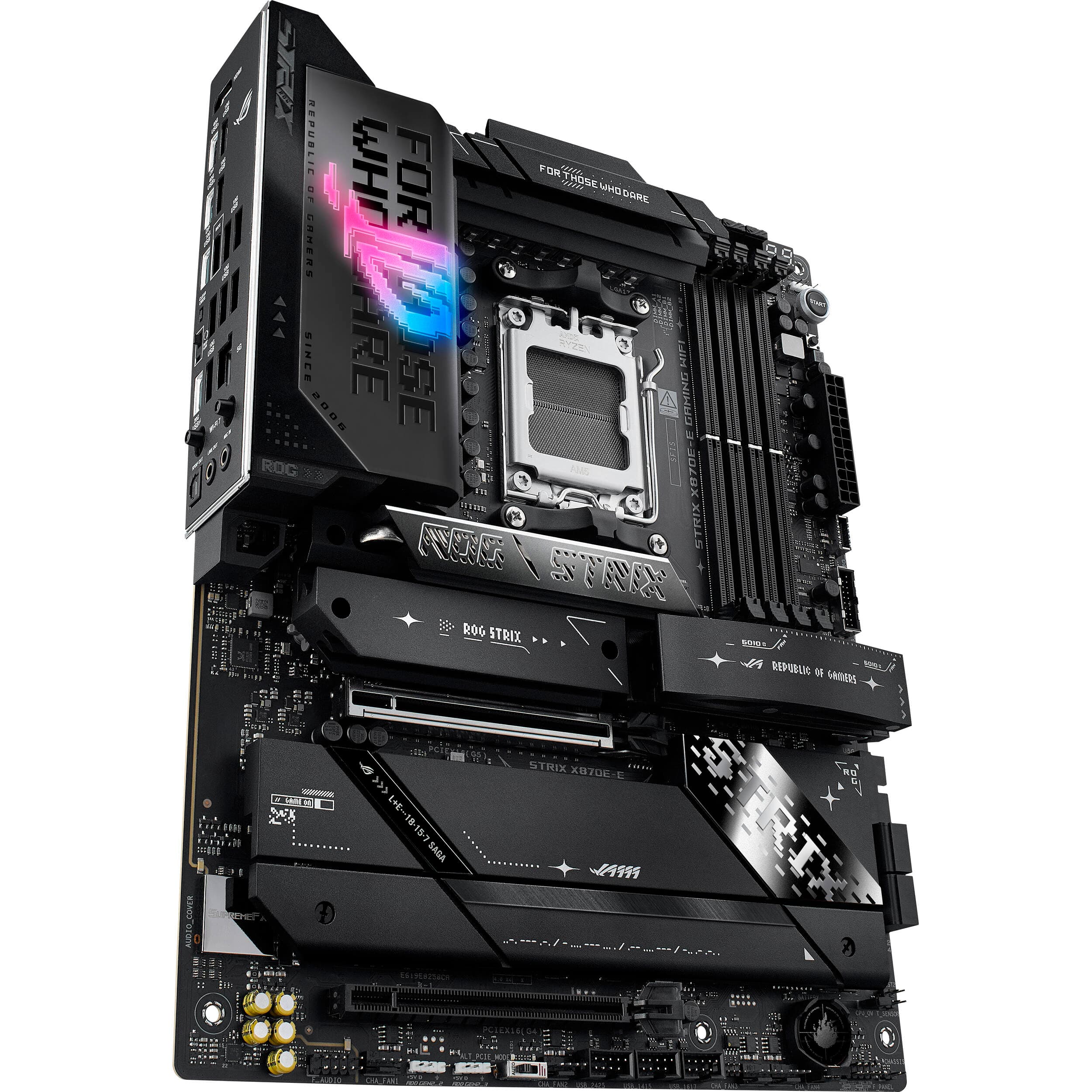 ROG STRIX X870E-E GAMING WIFI ASUS ATX AM5 Motherboard | Wi-Fi 7, PCIe 5.0