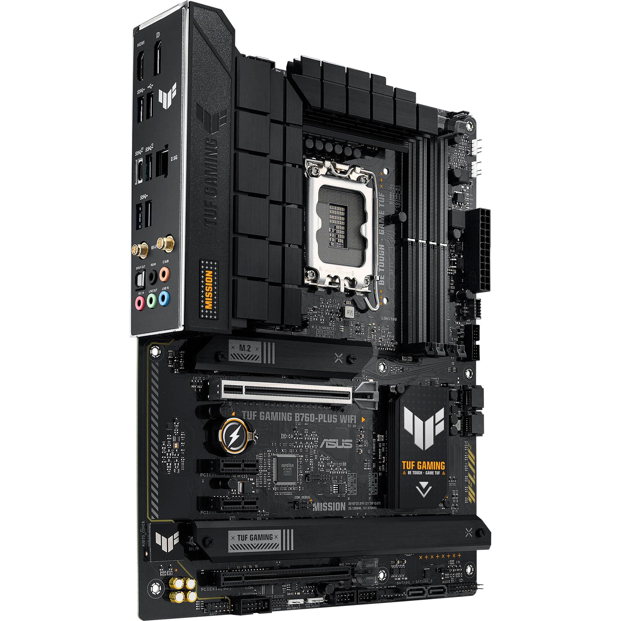 ASUS TUF GAMING B760-PLUS WIFI Motherboard | ATX, Wi-Fi, Enterprise